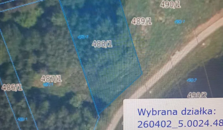 Działka rekreacyjna Wilków