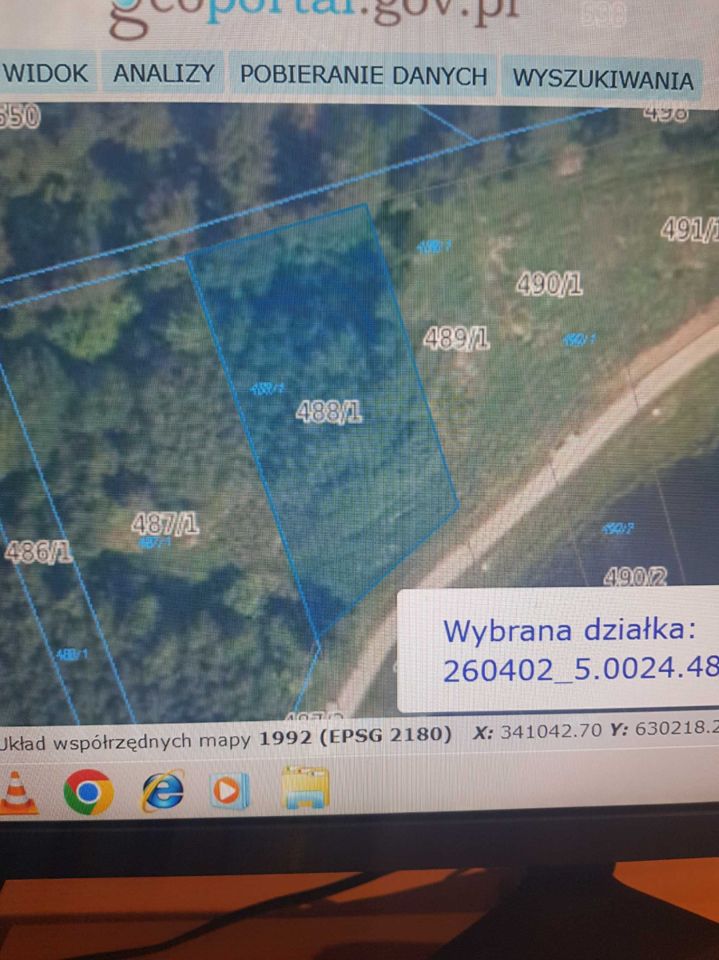 Działka rekreacyjna Wilków