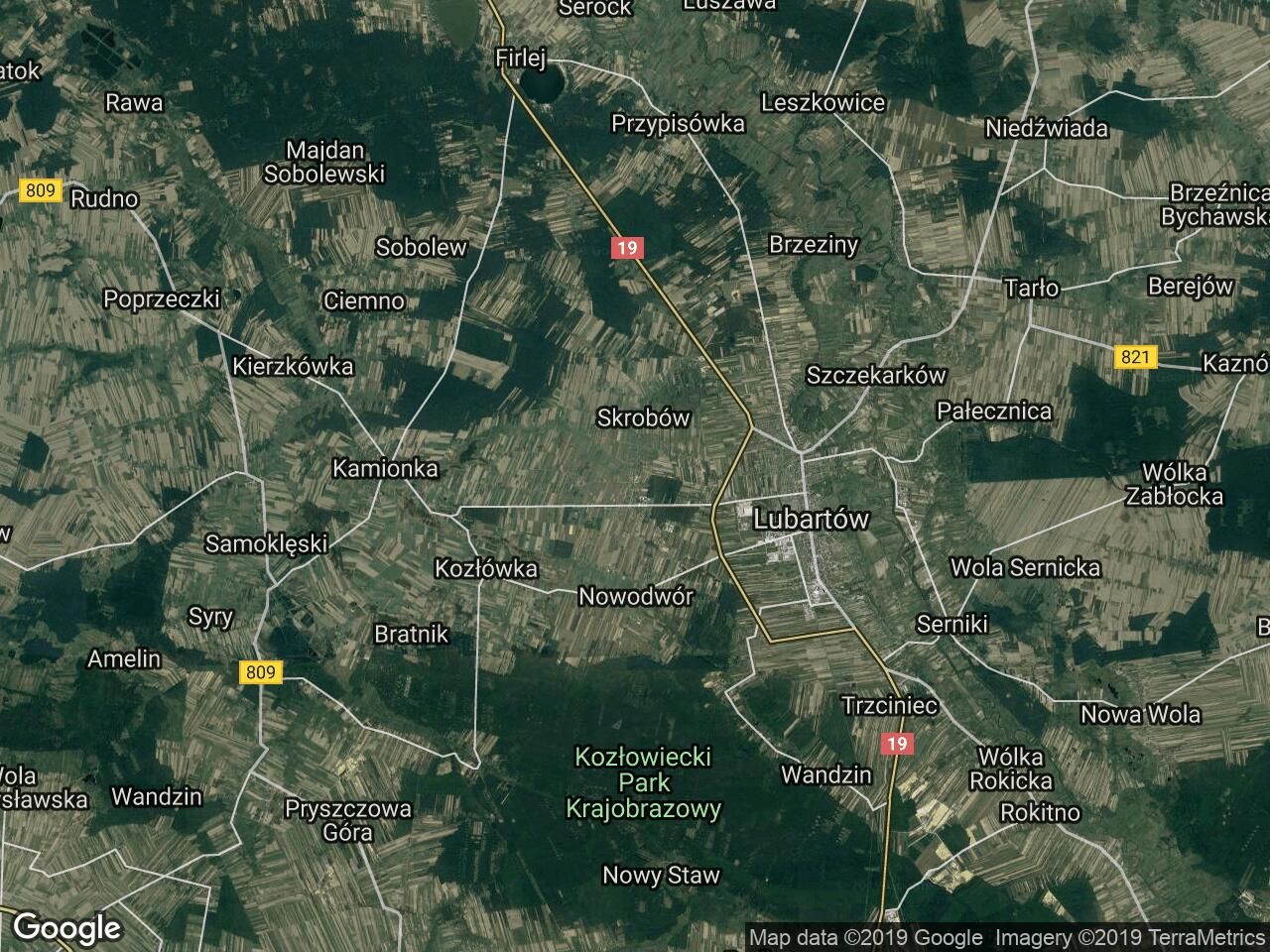 Działka budowlana Skrobów-Kolonia