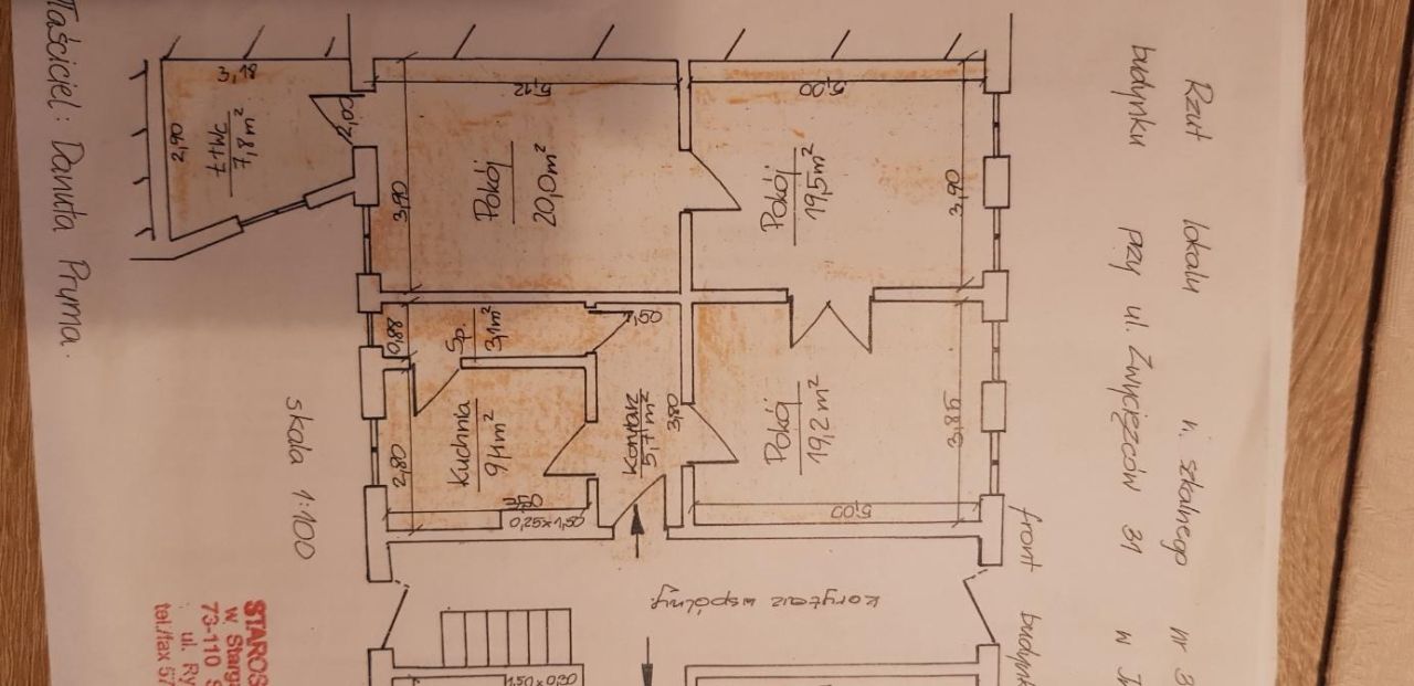 Mieszkanie 3-pokojowe Ińsko, ul. Zwycięzców. Zdjęcie 9