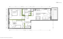 Mieszkanie 3-pokojowe Kraków Czyżyny, ul. Romana Ciesielskiego. Zdjęcie 4