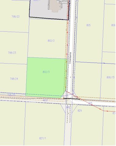 Działka budowlana Zbuczyn, ul. Cmentarna. Zdjęcie 1