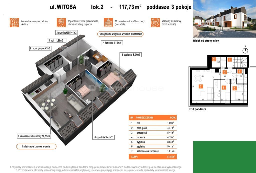Mieszkanie 3-pokojowe Radzymin, ul. Wincentego Witosa. Zdjęcie 15