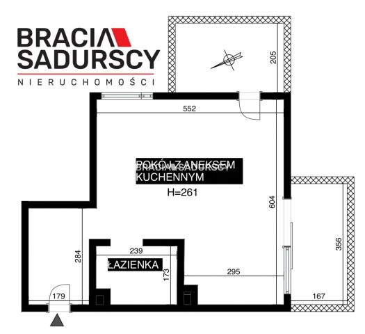 Mieszkanie 1-pokojowe Kraków Zwierzyniec, ul. Piotra Borowego. Zdjęcie 19