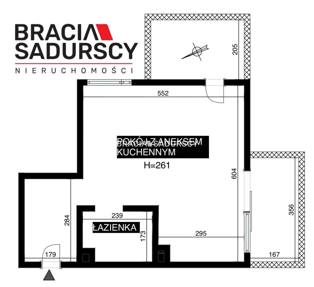 Mieszkanie 1-pokojowe Kraków Zwierzyniec, ul. Piotra Borowego. Zdjęcie 19