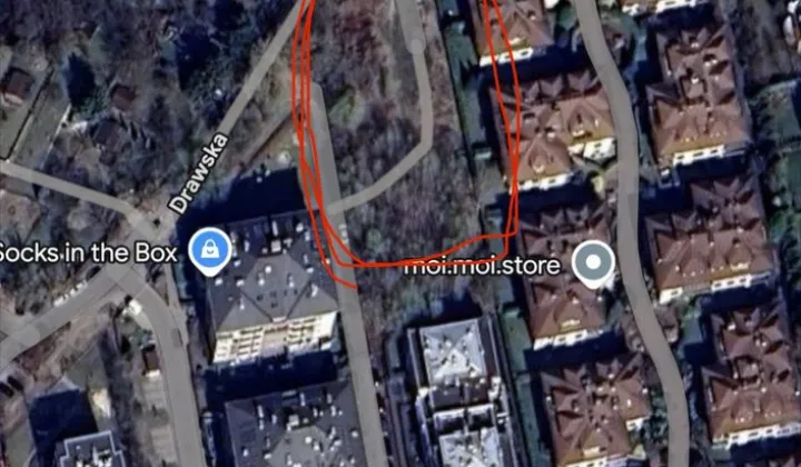 Działka budowlana Warszawa Ochota, ul. Drawska