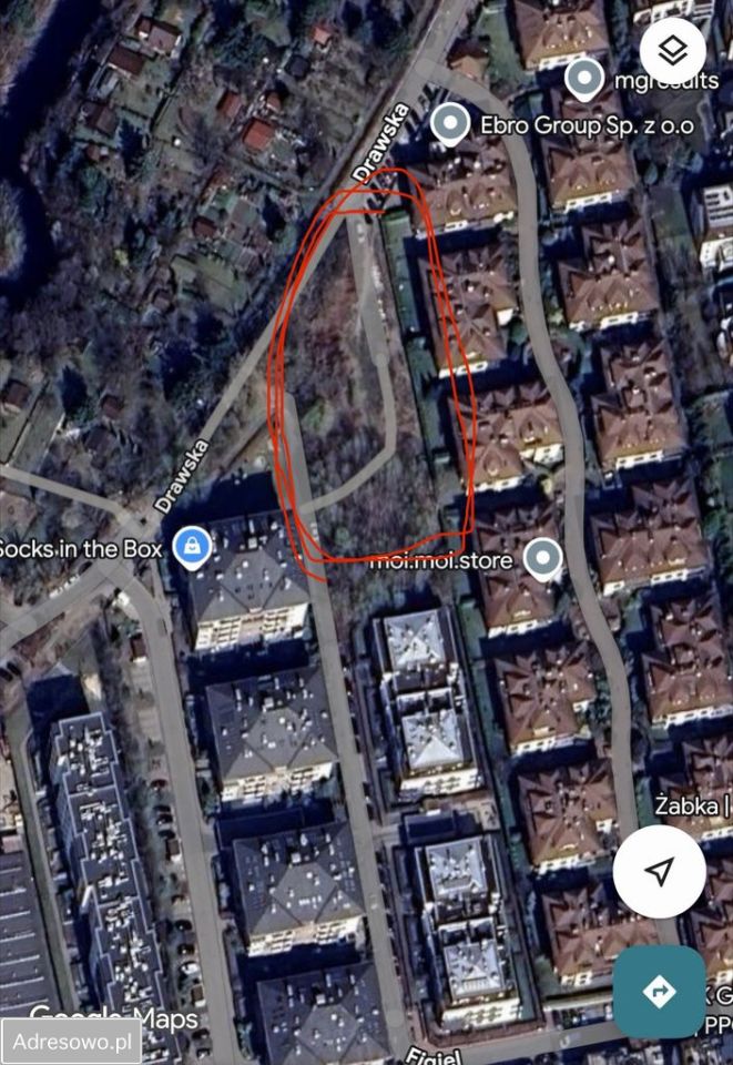 Działka budowlana Warszawa Ochota, ul. Drawska. Zdjęcie 1
