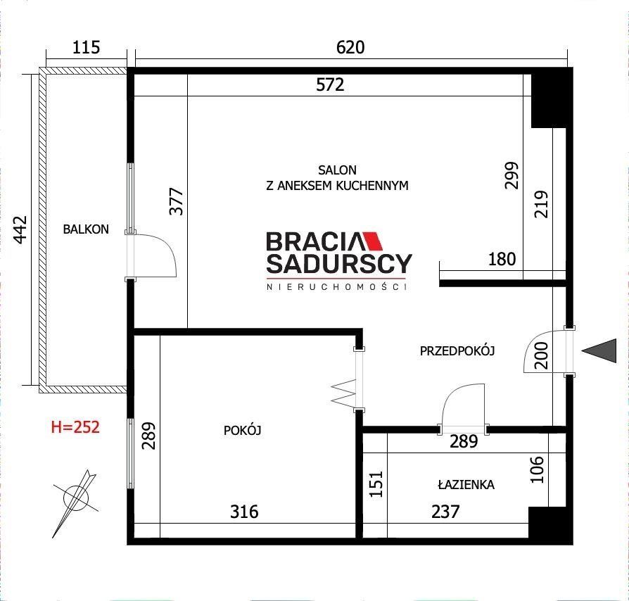 Mieszkanie 2-pokojowe Kraków Mistrzejowice, ul. Powstańców. Zdjęcie 40