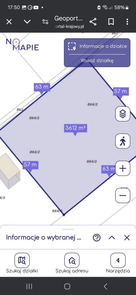 Działka budowlana Olchowa. Zdjęcie 2