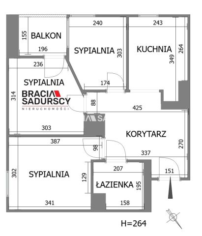 Mieszkanie 3-pokojowe Kraków Czyżyny, os. Osiedle Avia. Zdjęcie 24