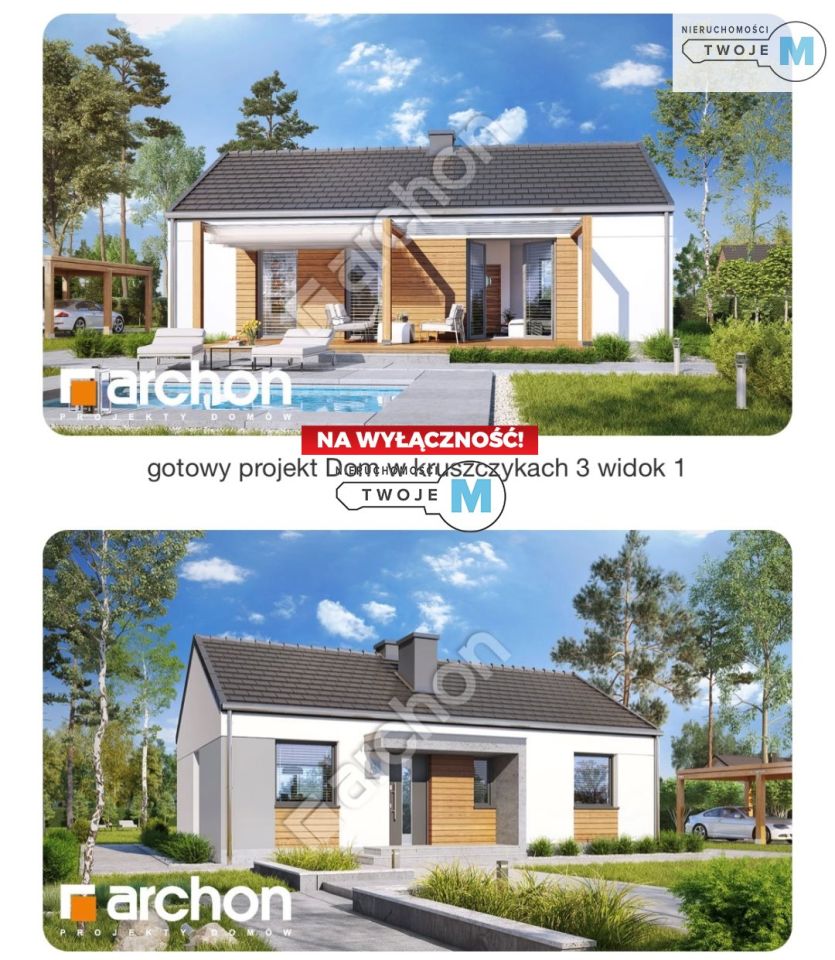 dom wolnostojący, 4 pokoje Rykoszyn