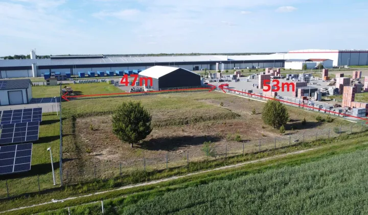 Działka inwestycyjna Łazy