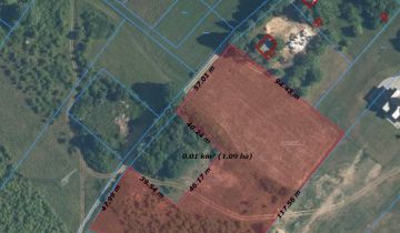 Działka inwestycyjna Lisów