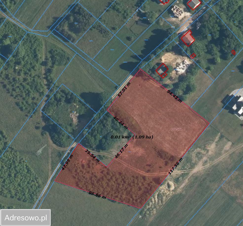 Działka inwestycyjna Lisów. Zdjęcie 2