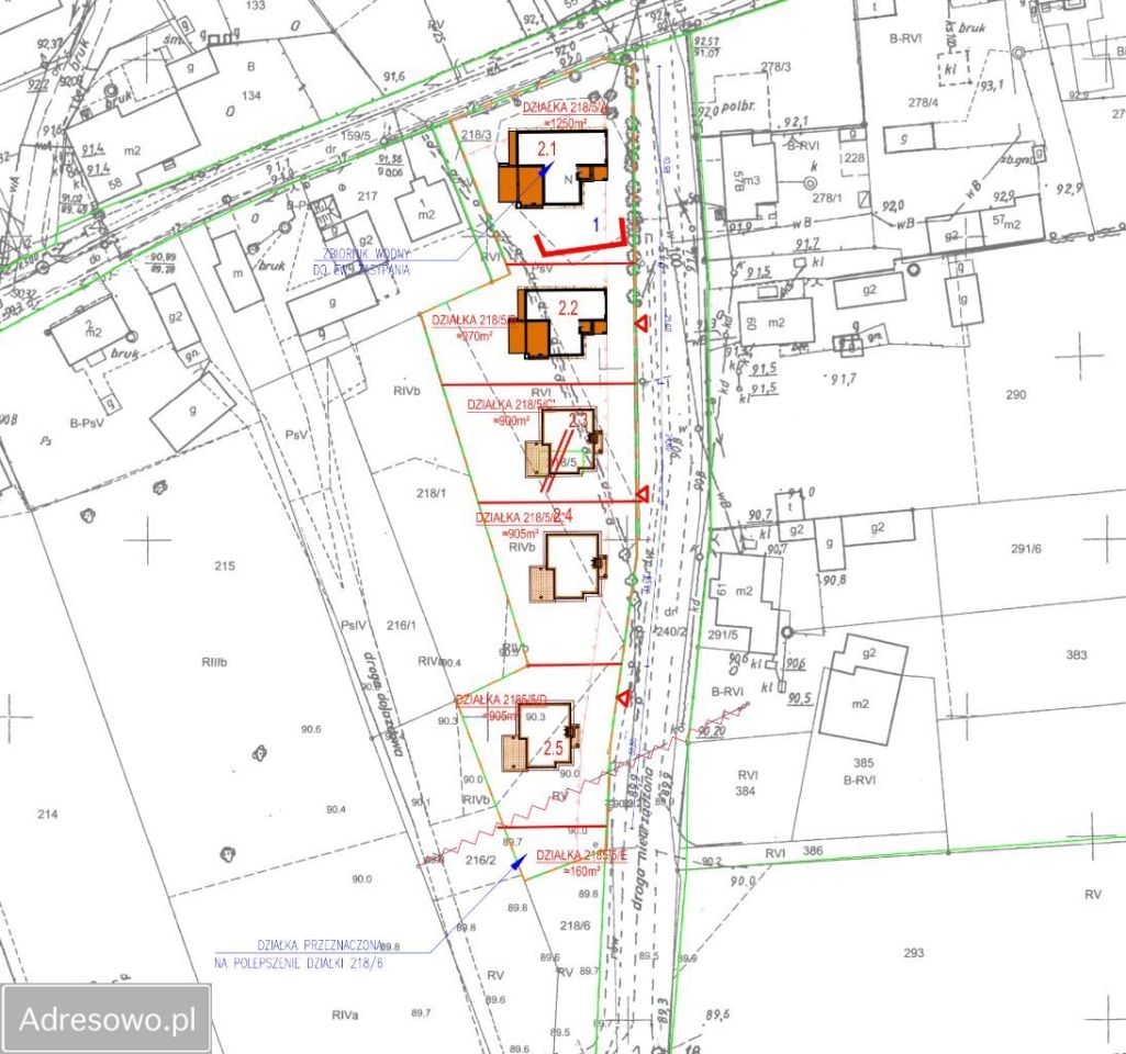 Działka budowlana Mozów. Zdjęcie 3