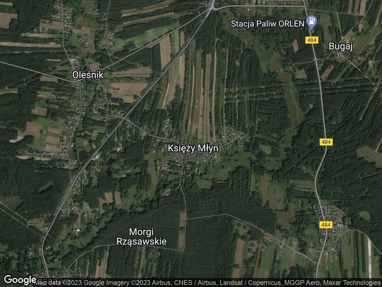 Działka budowlana Księży Młyn. Zdjęcie 5