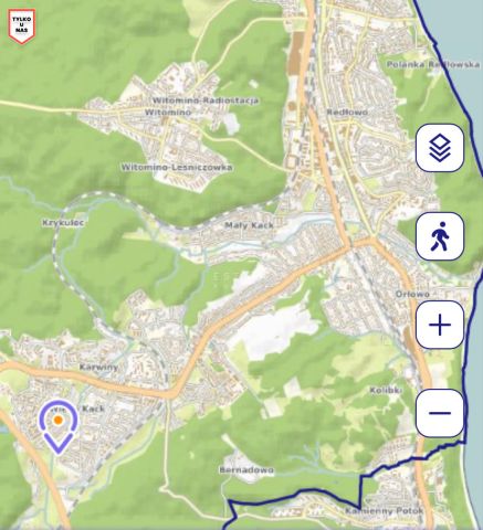 Działka inwestycyjna Gdynia Wielki Kack, ul. Krośniąt. Zdjęcie 10