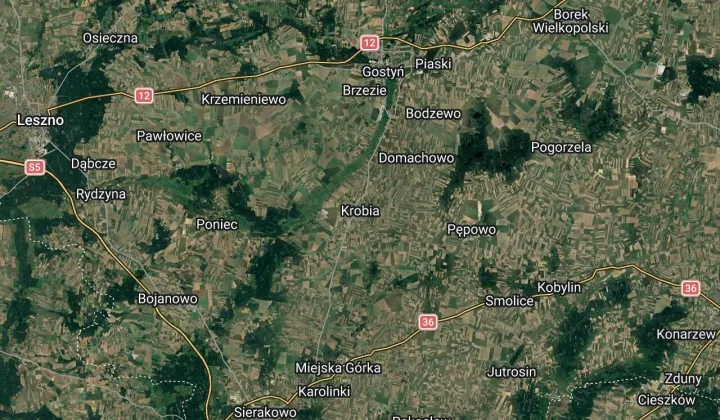 Działka budowlana Krobia