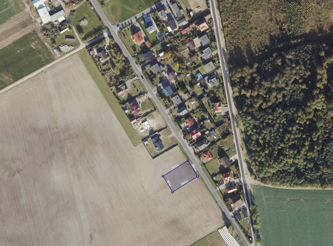 Działka budowlana Dębowo, ul. Broniewska. Zdjęcie 2