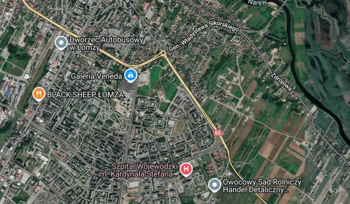 Garaż/miejsce parkingowe Łomża, ul. Rycerska