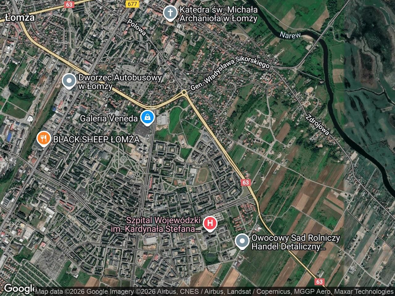 Garaż/miejsce parkingowe Łomża, ul. Rycerska