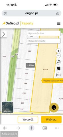 Działka budowlana Krzyżowice, ul. Ogrodowa. Zdjęcie 1