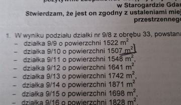 Działka budowlana Starogard Gdański, ul. Heweliusza