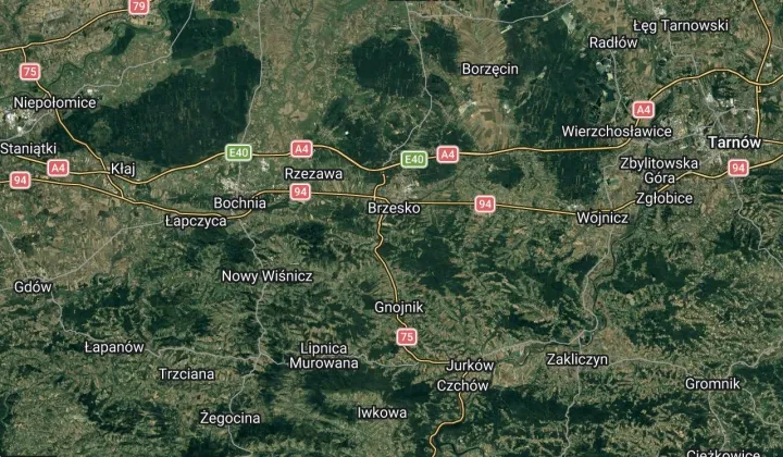 Działka budowlana Okocim