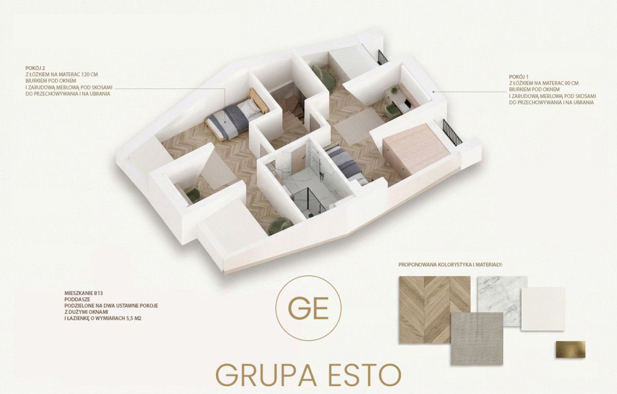 Mieszkanie 5-pokojowe Kraków Kurdwanów, ul. Cechowa. Zdjęcie 5