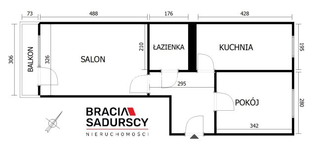 Mieszkanie 2-pokojowe Kraków Kozłówek, ul. Spółdzielców. Zdjęcie 15