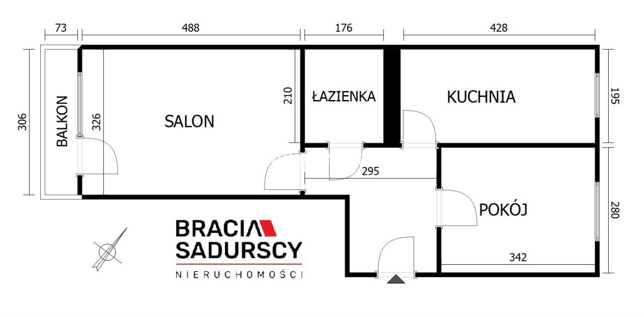 Mieszkanie 2-pokojowe Kraków Kozłówek, ul. Spółdzielców. Zdjęcie 15