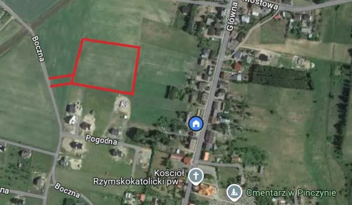 Działka budowlana Pinczyn