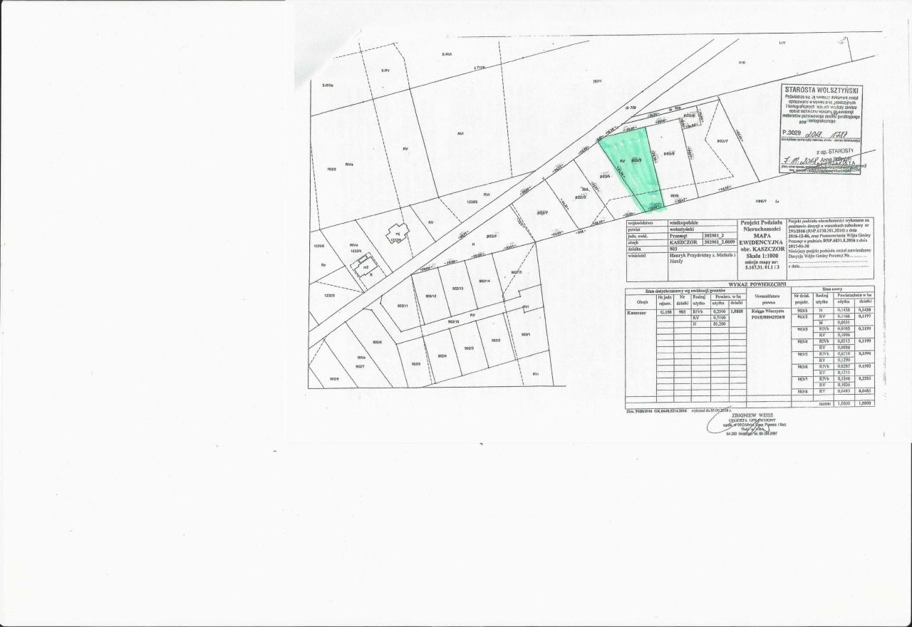 Działka rolno-budowlana Kaszczor. Zdjęcie 2