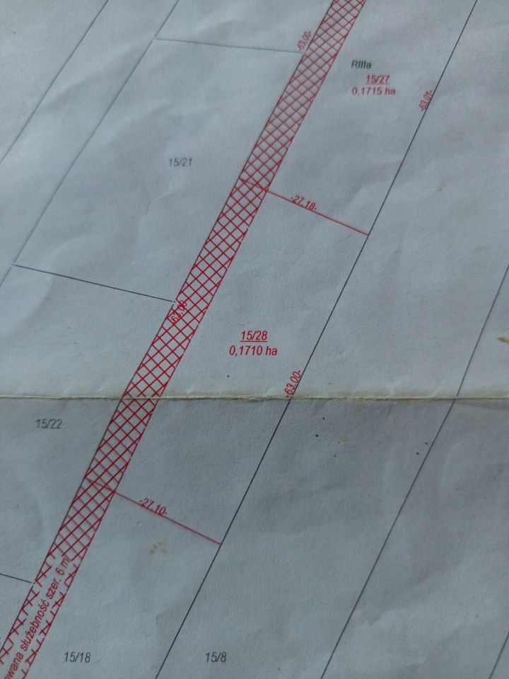 Działka budowlana Jatutów