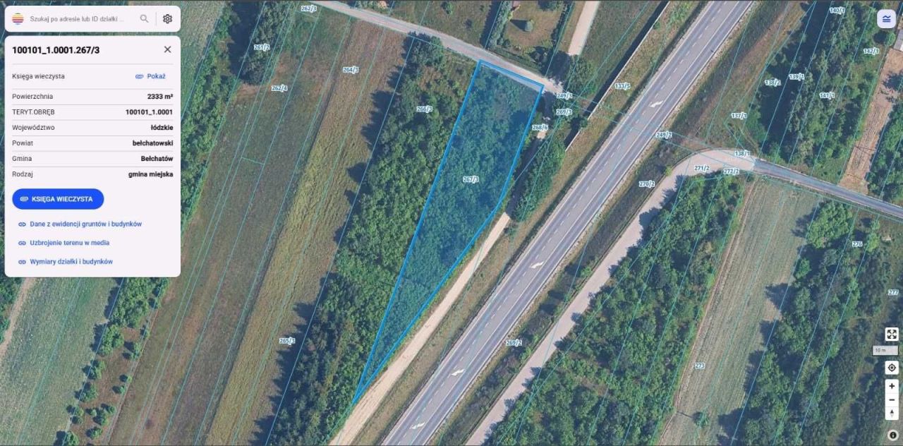 Działka inwestycyjna Bełchatów Domiechowice. Zdjęcie 7
