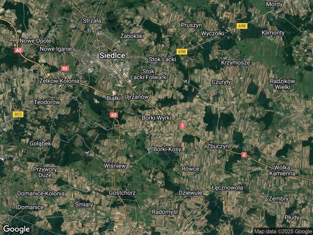 Działka inwestycyjna Borki-Wyrki. Zdjęcie 1