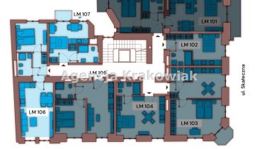 Mieszkanie 1-pokojowe Kraków, ul. Skałeczna