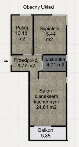 Mieszkanie 3-pokojowe Wrocław Psie Pole, ul. Tymiankowa. Zdjęcie 14