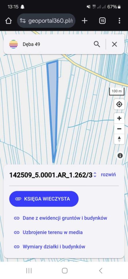 Działka rolno-budowlana Dęba