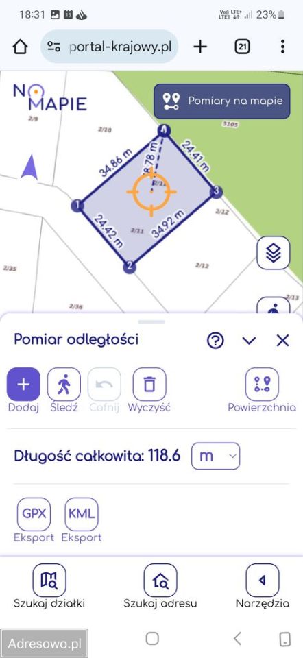 Działka budowlana Zbrudzewo, ul. Miętowa. Zdjęcie 3