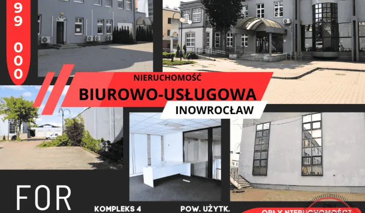 Nieruchomość komercyjna Inowrocław Stare Miasto, ul. Dworcowa