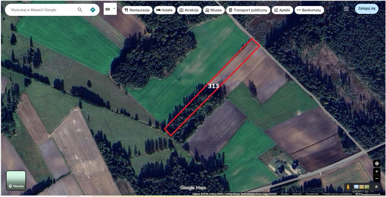 Działka rolna Kopiec Kopczańskie Budy. Zdjęcie 1