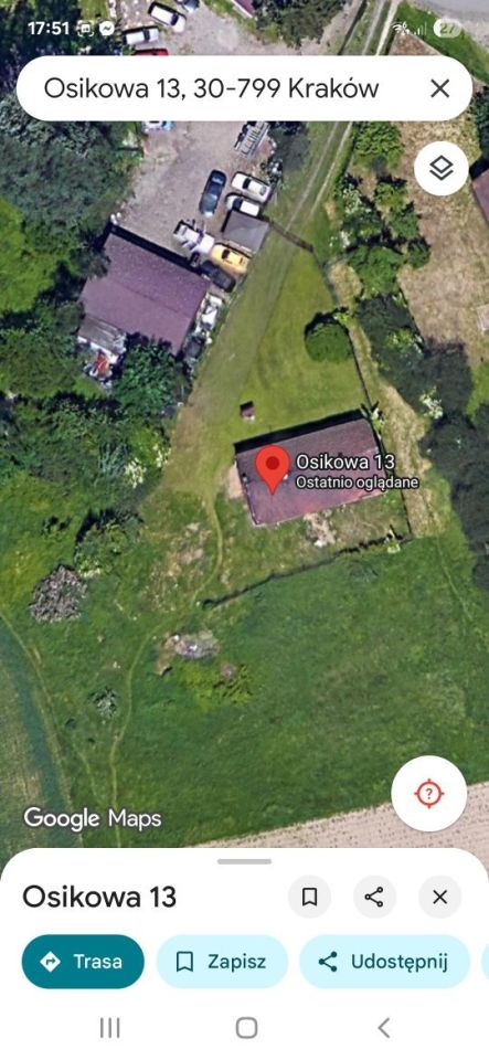 Działka rolno-budowlana Kraków Podgórze. Zdjęcie 5
