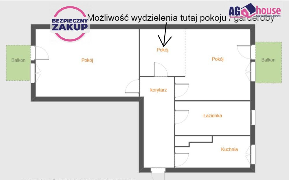 Mieszkanie 2-pokojowe Gdańsk Stare Miasto, ul. Jana Heweliusza. Zdjęcie 6