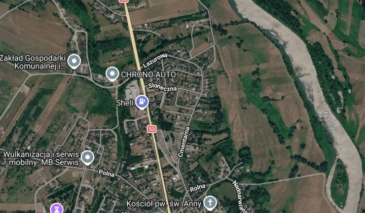 Działka budowlana Różan, ul. Pogodna