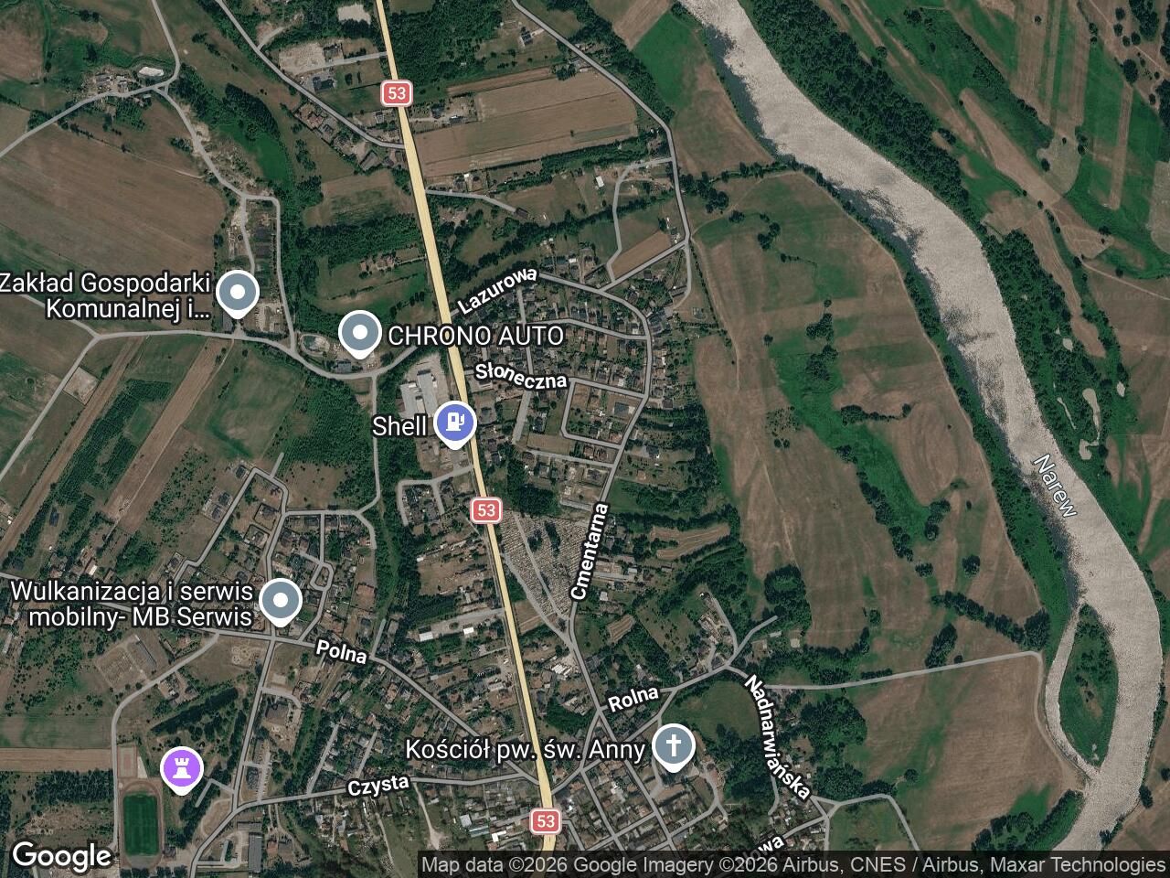 Działka budowlana Różan, ul. Pogodna. Zdjęcie 1