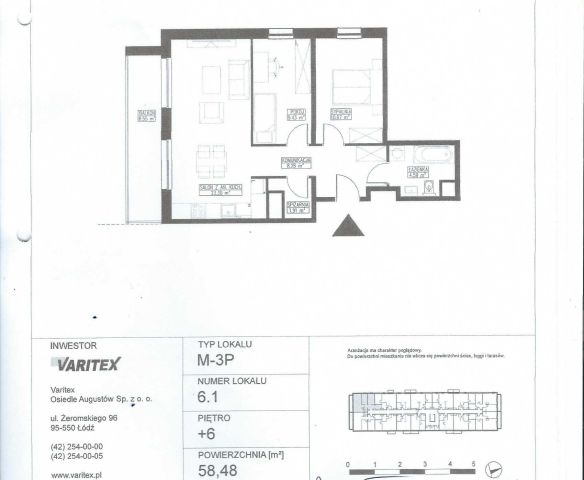 Mieszkanie 3-pokojowe Łódź Augustów, ul. Augustów. Zdjęcie 1