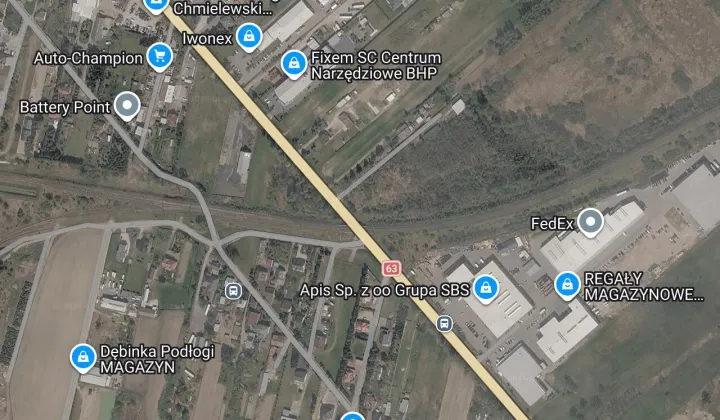 Działka inwestycyjna Ujrzanów