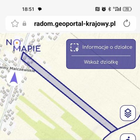 Działka budowlana Radom Malczew, ul. Zbożowa. Zdjęcie 1