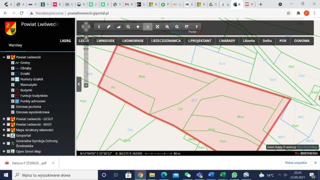 Działka rolna Pławna Dolna. Zdjęcie 1